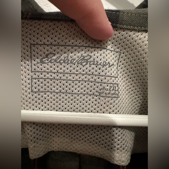 Eddie Bauer plaid button shirt - Picture 3 of 3